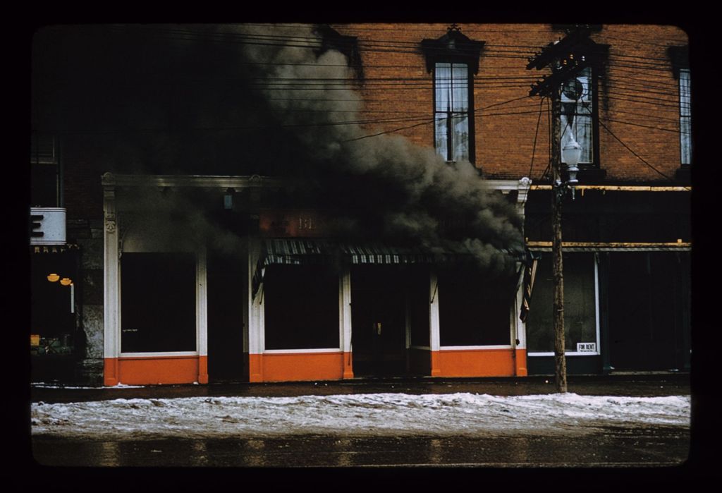 Miniature of Vergennes Fire of 1958