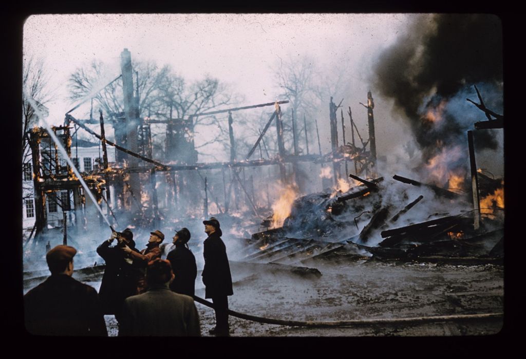 Miniature of Vergennes Fire of 1958