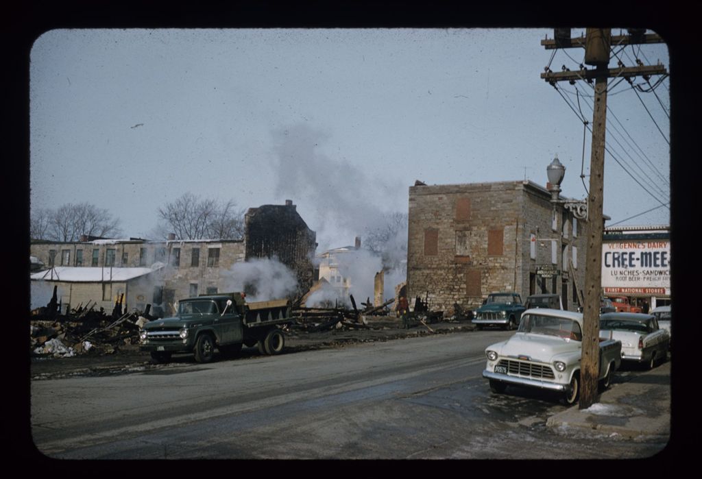 Miniature of Vergennes Fire of 1958