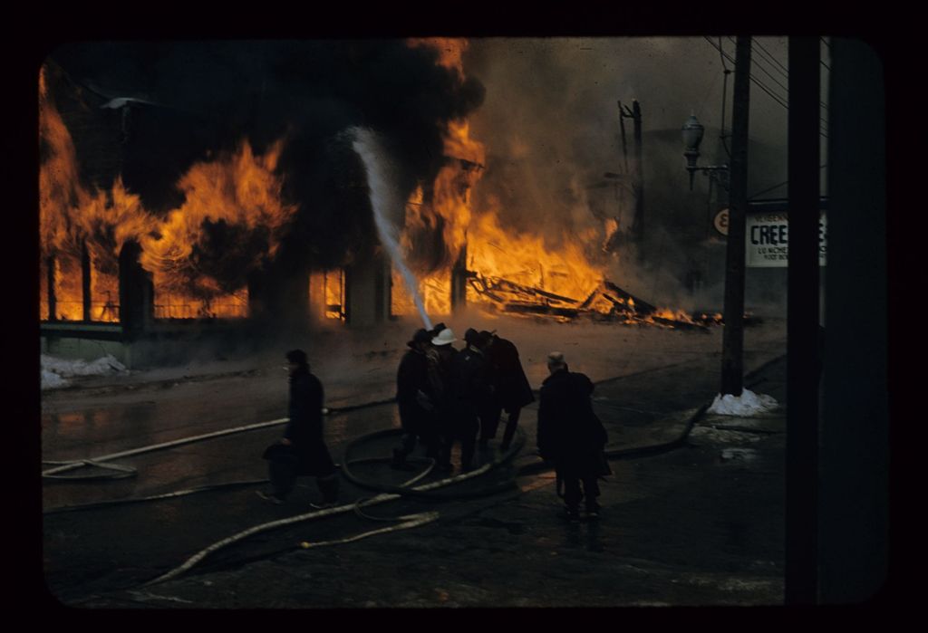 Miniature of Vergennes Fire of 1958