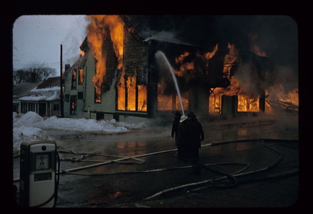 Miniature of Vergennes Fire of 1958