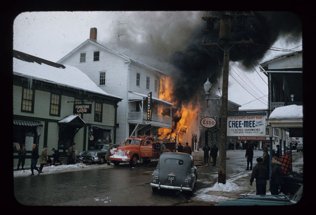 Miniature of Vergennes Fire of 1958