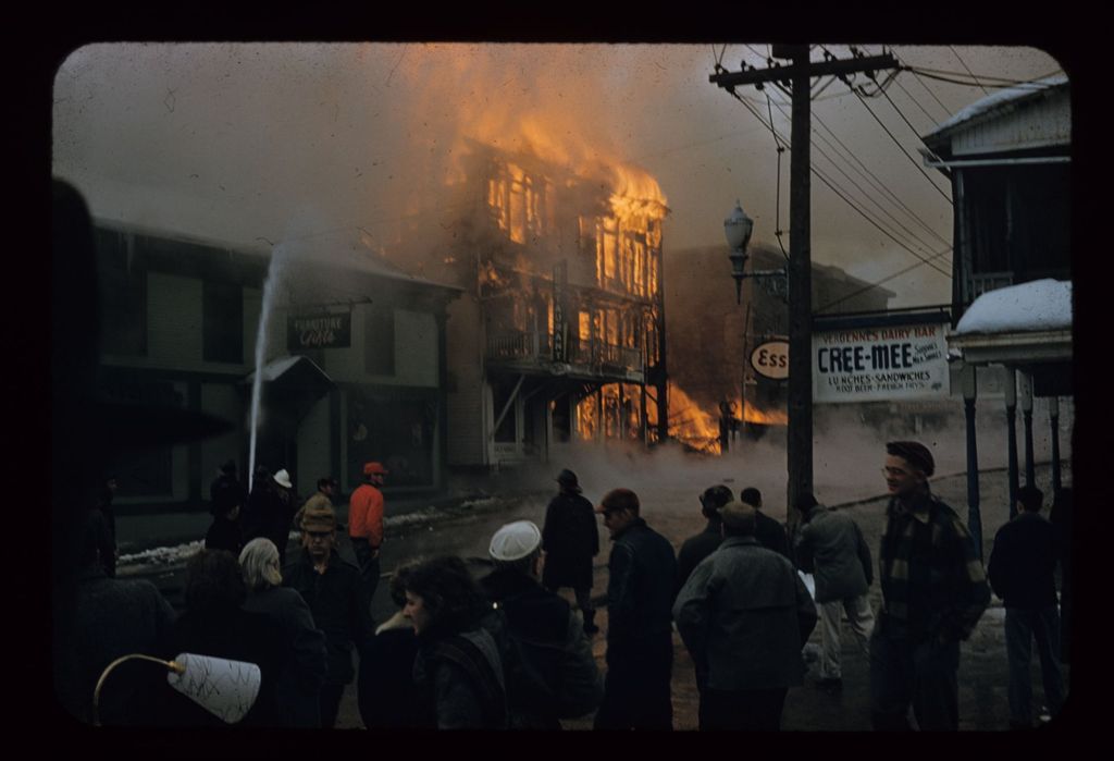 Miniature of Vergennes Fire of 1958