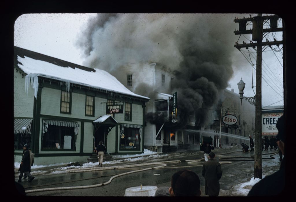 Miniature of Vergennes Fire of 1958