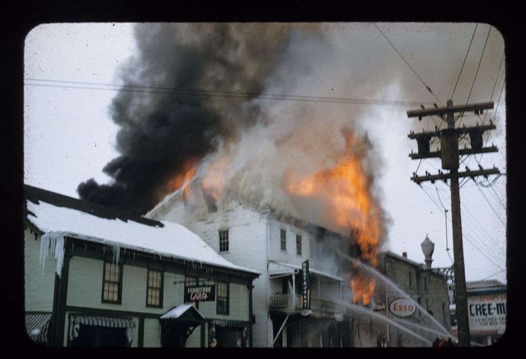 Miniature of Vergennes Fire of 1958