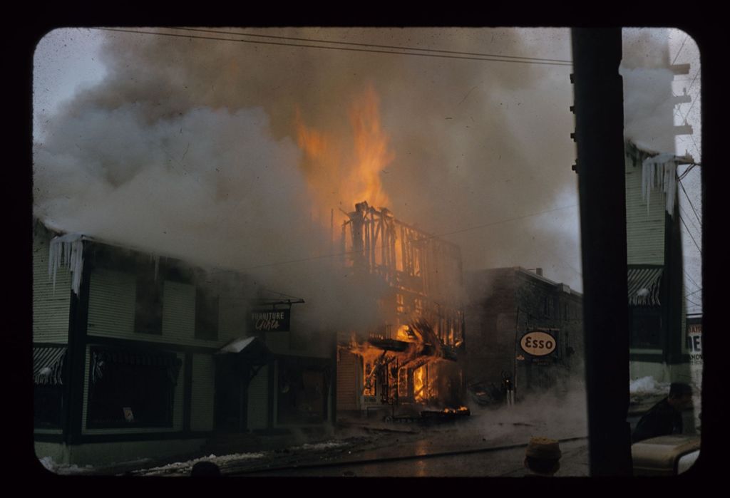 Miniature of Vergennes Fire of 1958