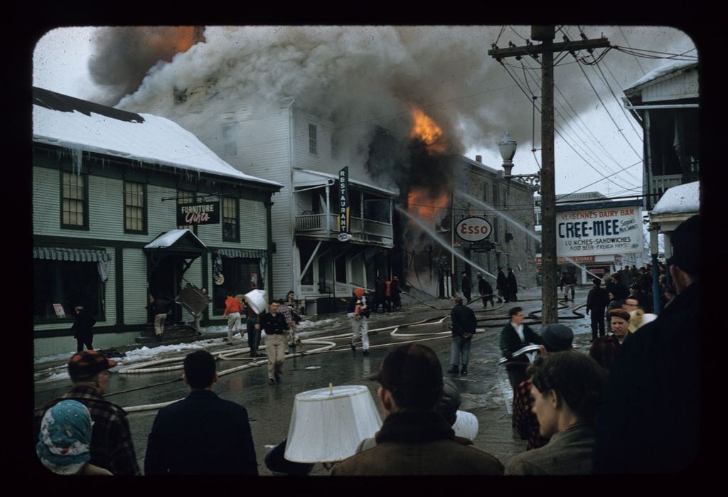 Miniature of Vergennes Fire of 1958