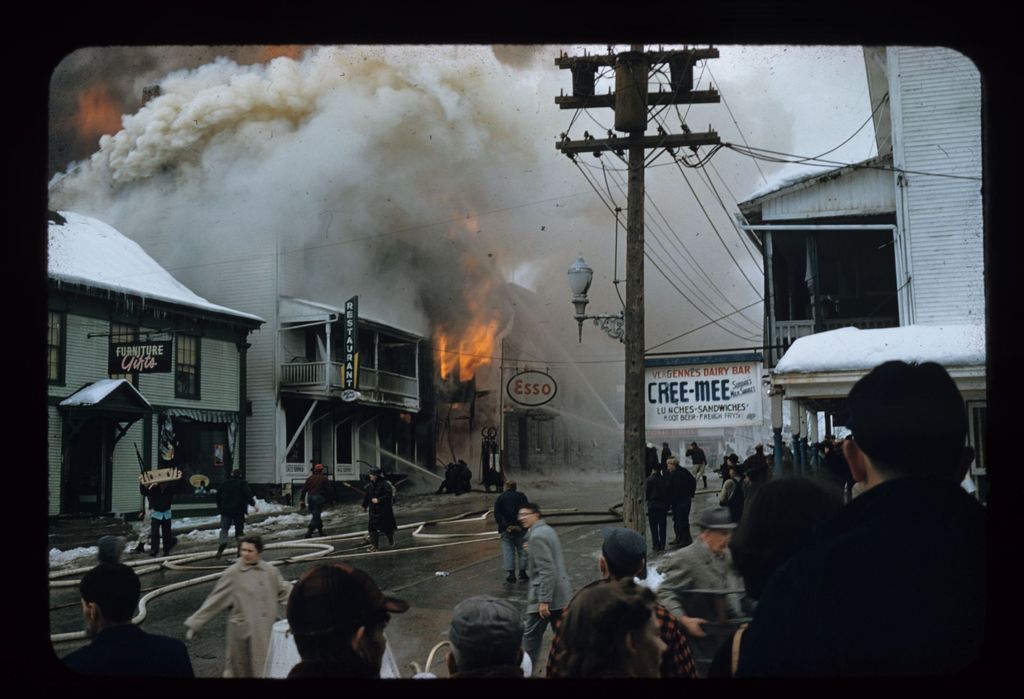 Miniature of Vergennes Fire of 1958