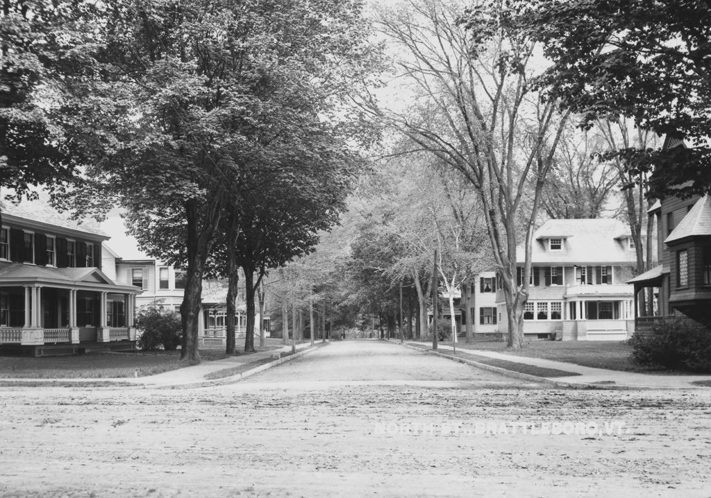 Miniature of North St., Brattleboro, Vt.