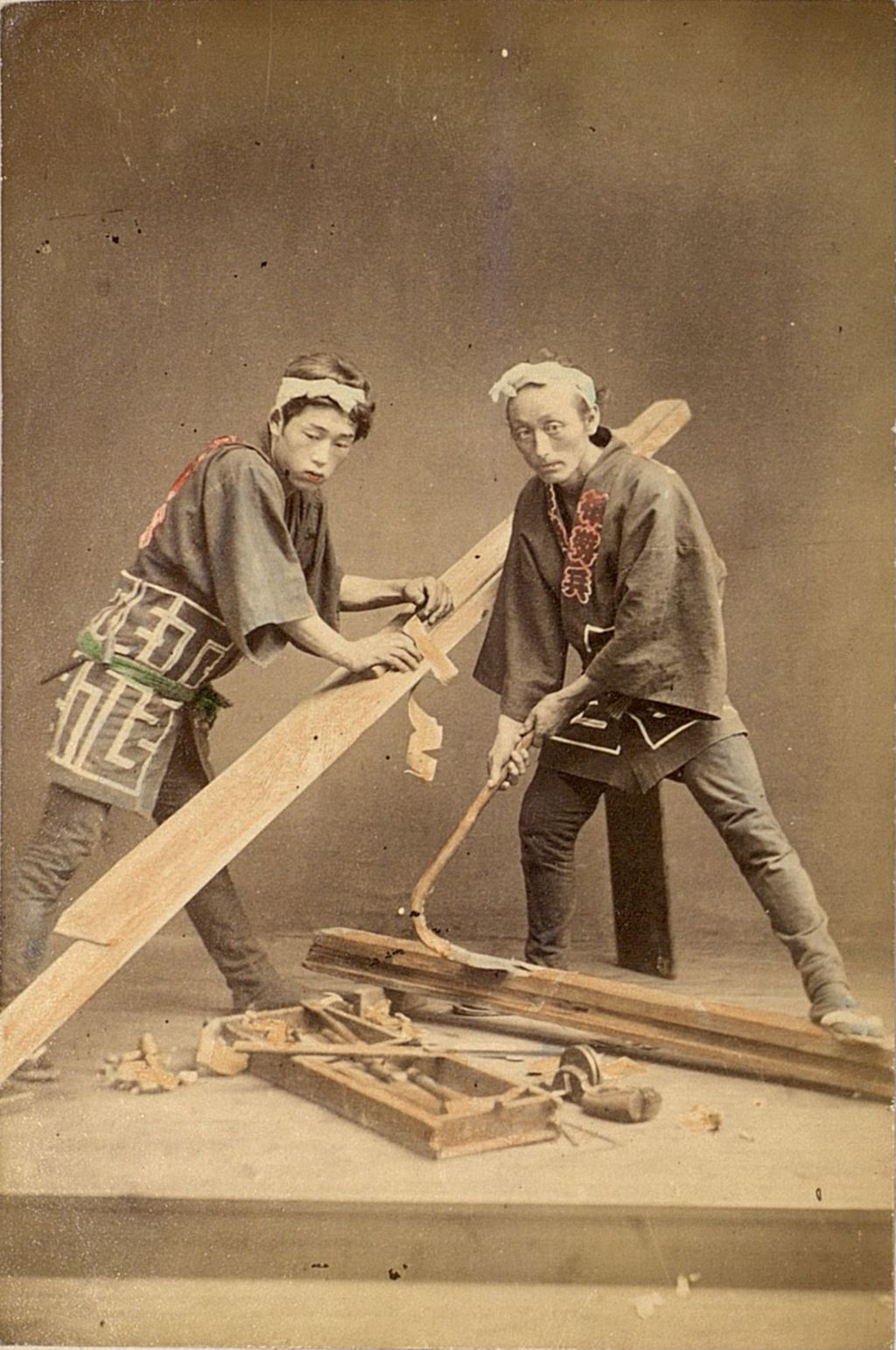 Miniature of Two carpenters