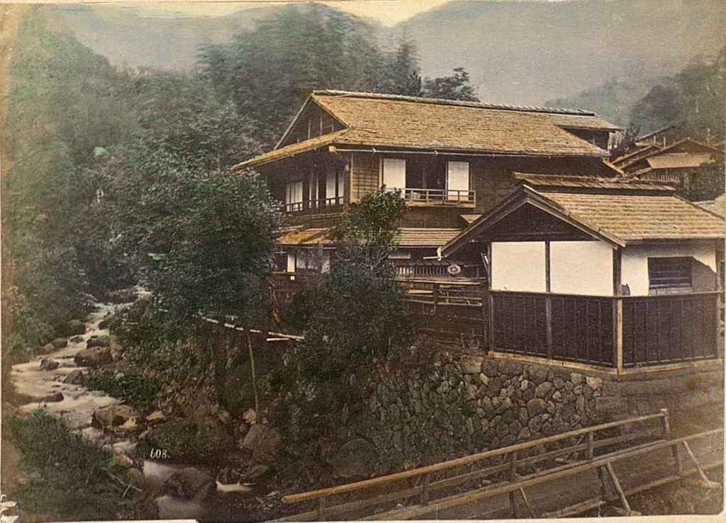 Miniature of An estate in the Japanese countryside