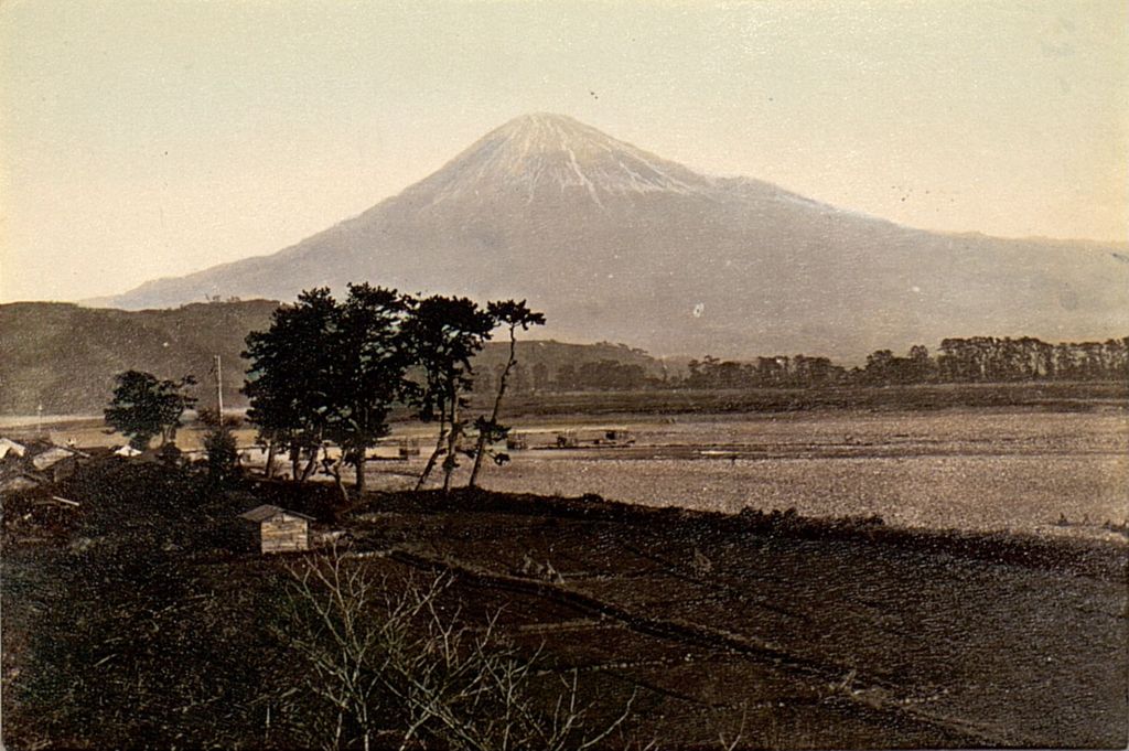 Miniature of Mt Fuji and the surrounding countryside