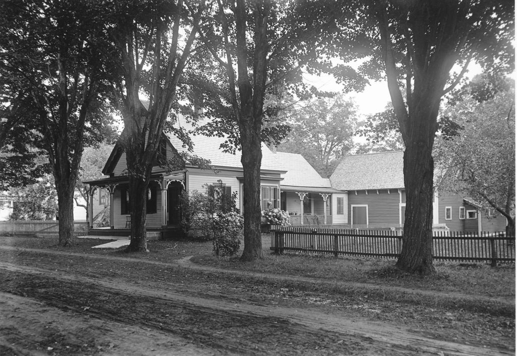 Miniature of Small Victorian House in Brookline, Vt.