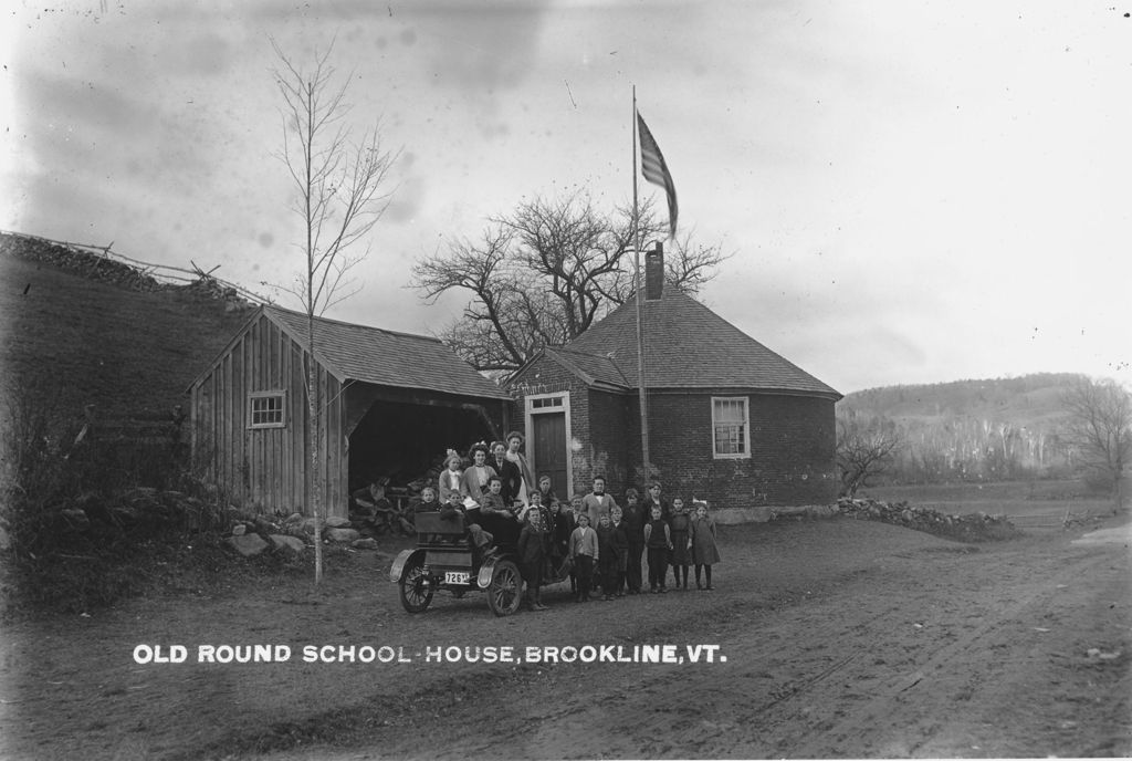 Miniature of Round School-House, Brookline, Vt.