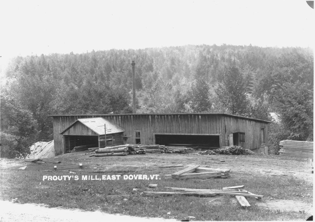 Miniature of Prouty's Mill, East Dover, Vt.