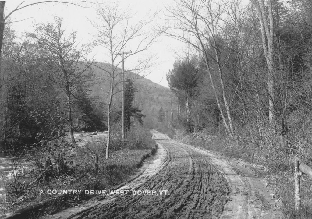 Miniature of A Country Drive, West Dover, Vt.