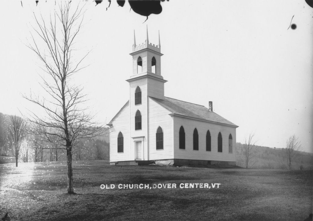 Miniature of Old Church, Dover Center, Vt.