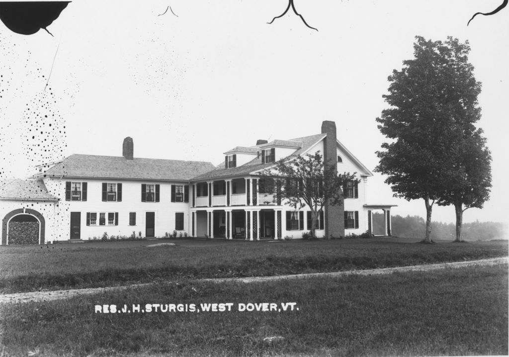 Miniature of Res. J.H. Sturgis, West Dover, Vt.