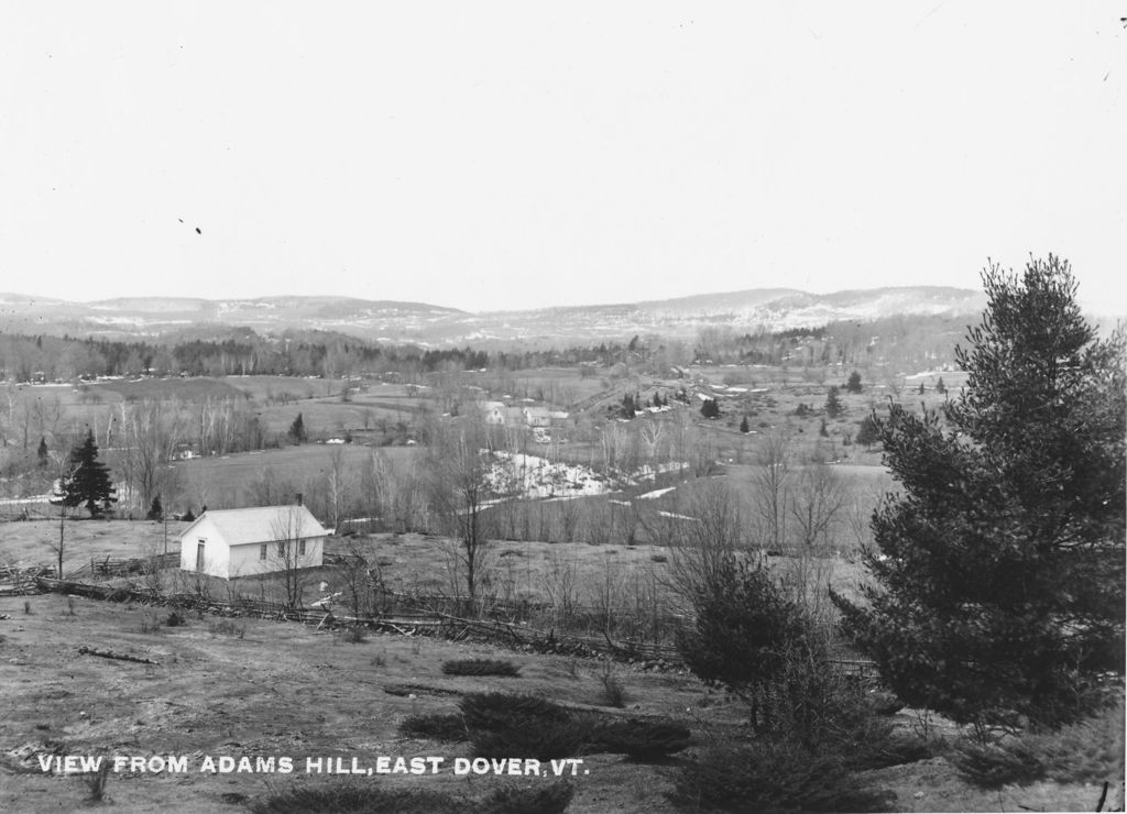 Miniature of View from Adams Hill, East Dover, Vt.