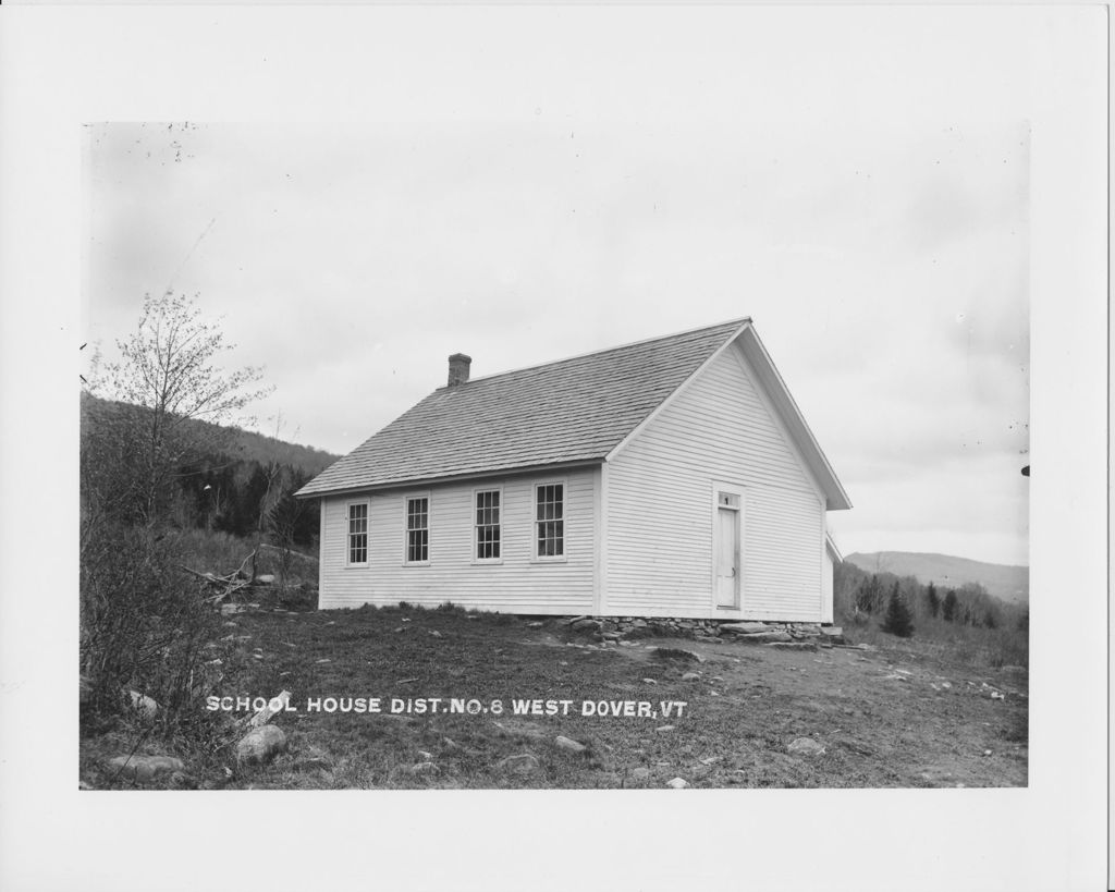 Miniature of School House Dist. No.8, West Dover, Vt.