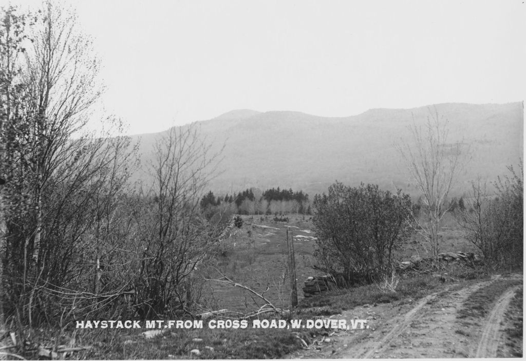 Miniature of Haystack Mt. from Cross Road, West Dover, Vt.