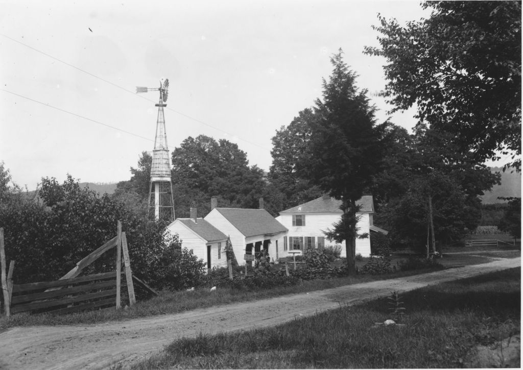 Miniature of Farmhouse with windmill in East Dummerston, off Route 5