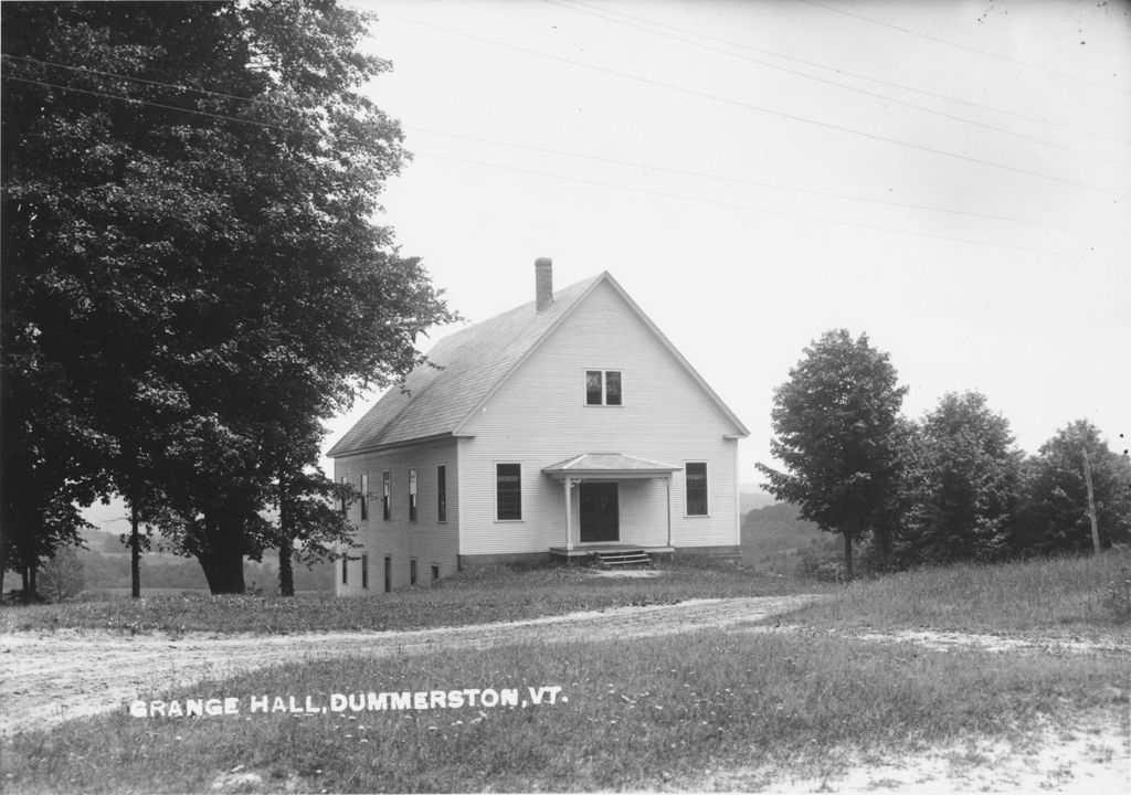 Miniature of Grange Hall, Dummerston, Vt.