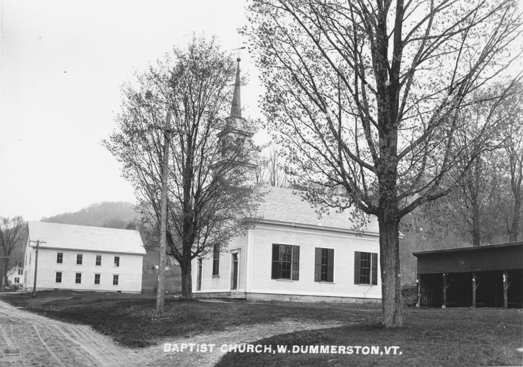 Miniature of Baptist Church, W. Dummerston, Vt.