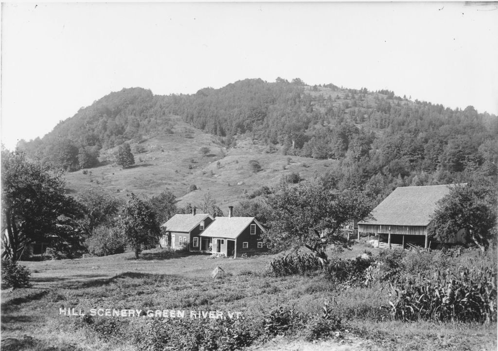 Miniature of Hill Scenery, Green River, Vt.