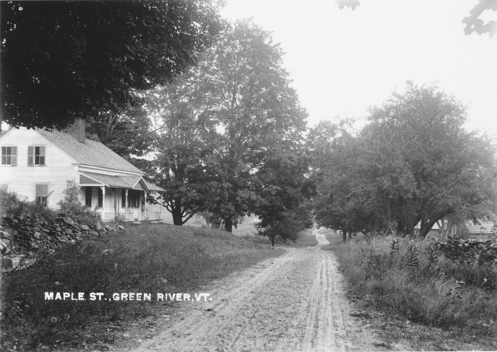 Miniature of Maple Street, Green River, Vt.