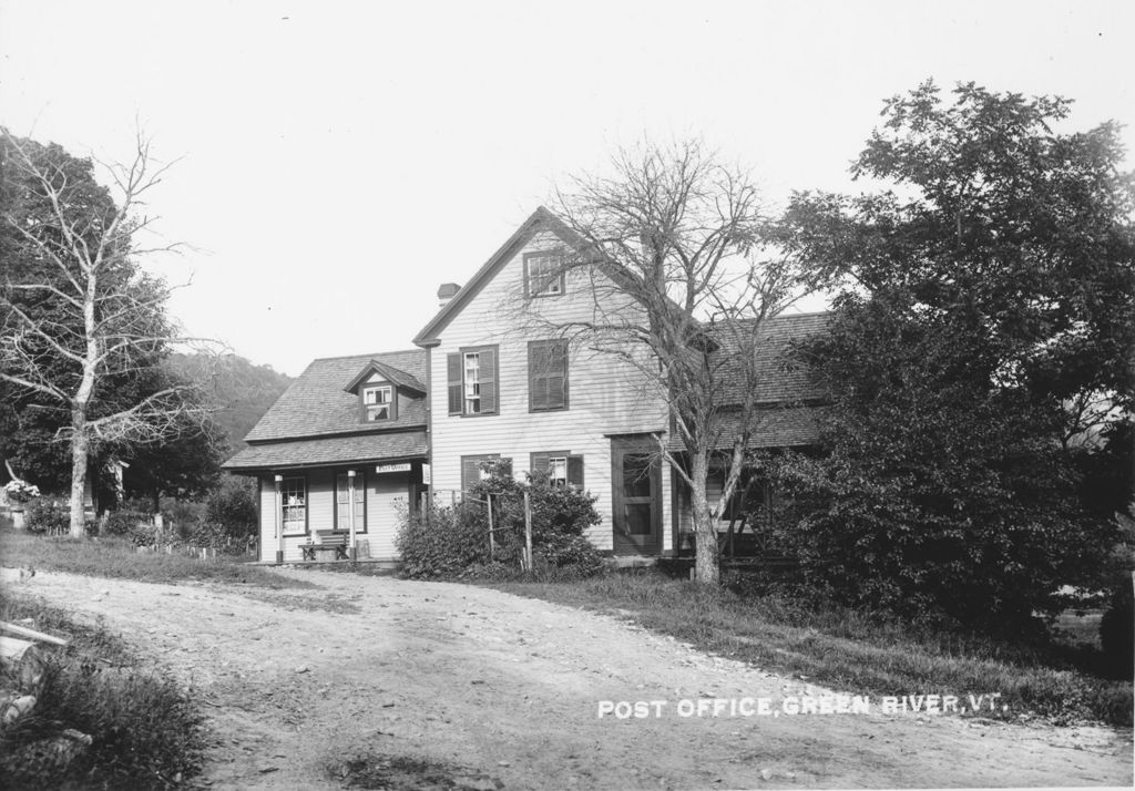 Miniature of Post Office, Green River, Vt.