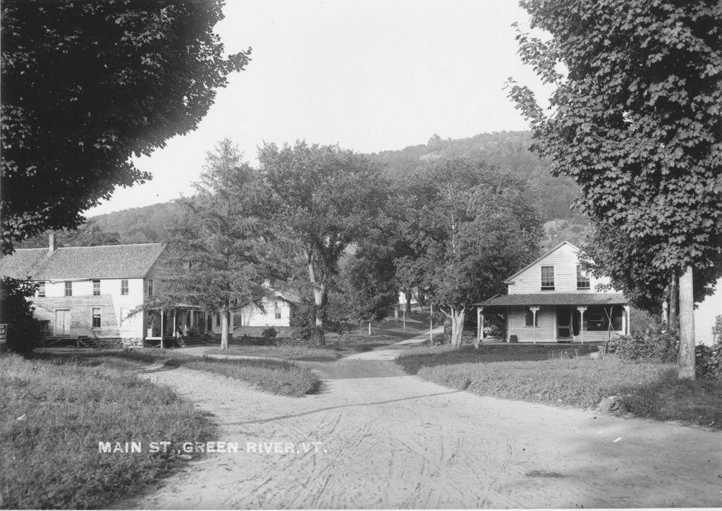 Miniature of Main Street, Green River, Vt.