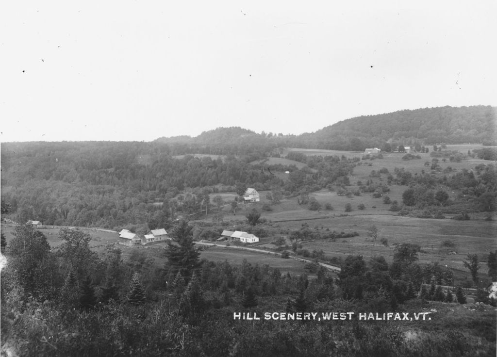 Miniature of Hill Scenery, West Halifax, Vt.