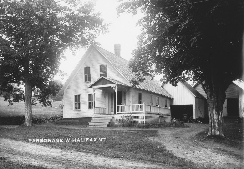 Miniature of Parsonage, West Halifax, Vt.