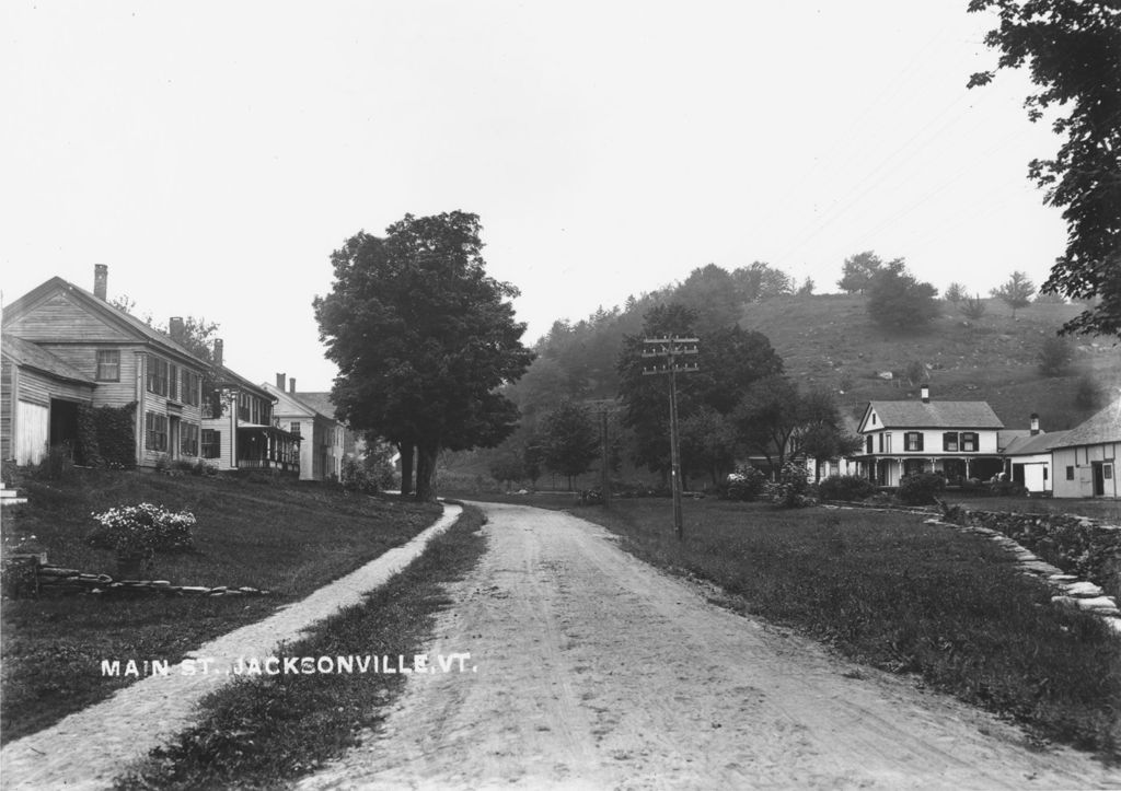 Miniature of Main St., Jacksonville, Vt.