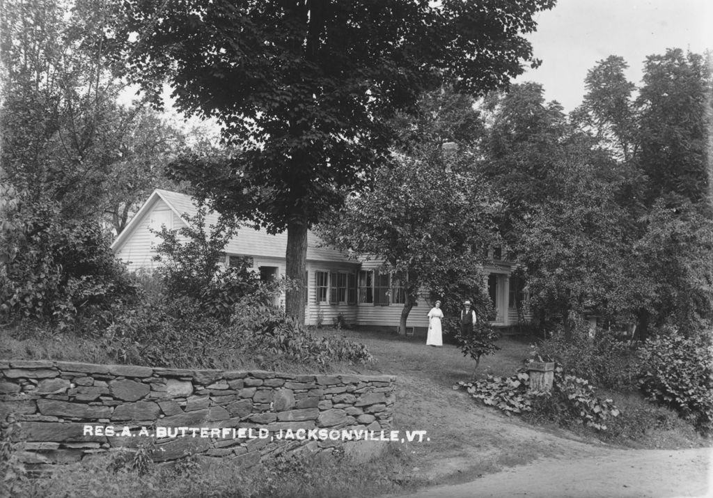 Miniature of Res. A.A. Butterfield, Jacksonville, Vt.