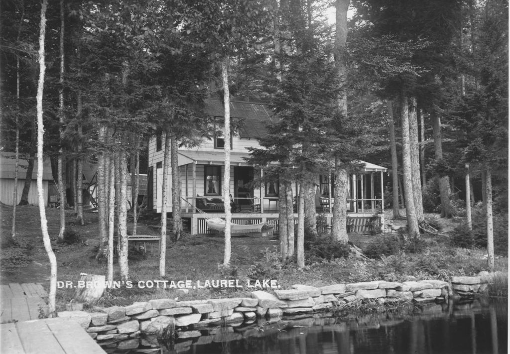 Miniature of Dr. Brown's Cottage, Laurel Lake