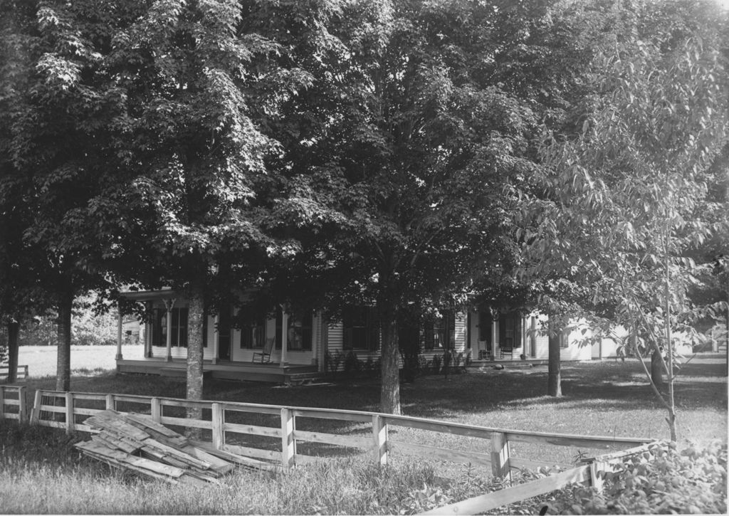 Miniature of Mr. Wells' House, Jamaica, Vt.