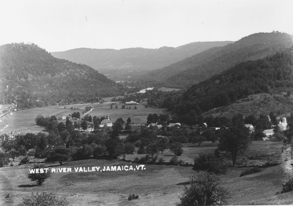 Miniature of West River Valley, Jamaica, Vt.