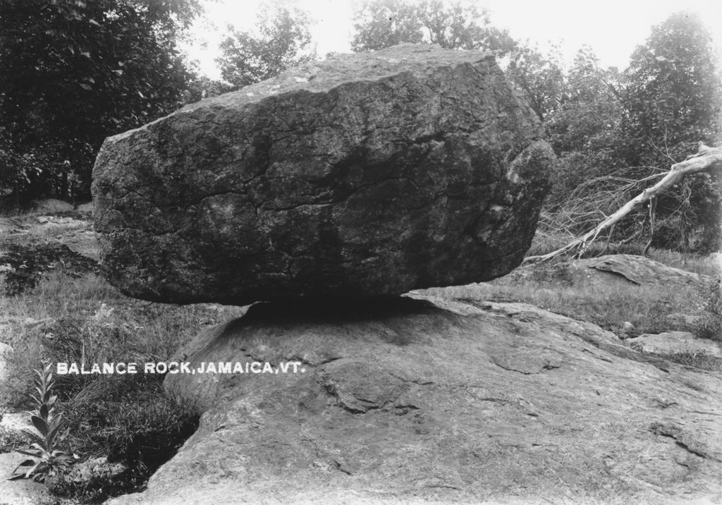 Miniature of Balance Rock, Jamaica, Vt.