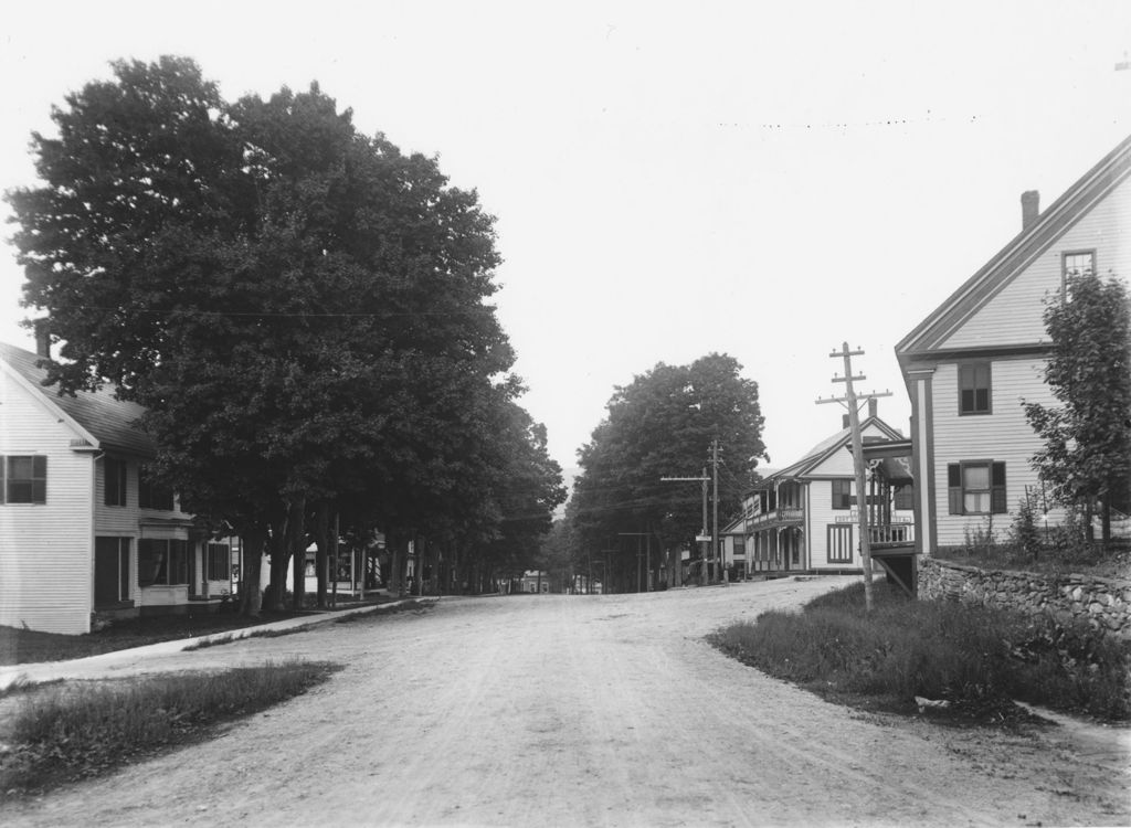 Miniature of Looking East From Muzzy's Store, Jamaica, Vt.