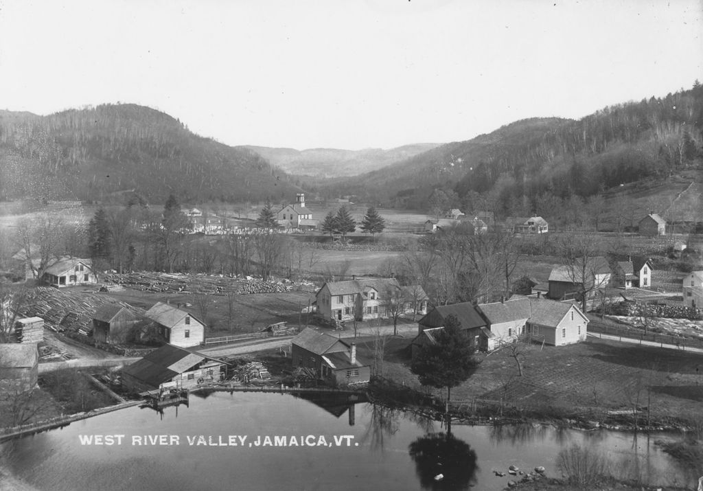 Miniature of West River Valley, Jamaica, Vt.