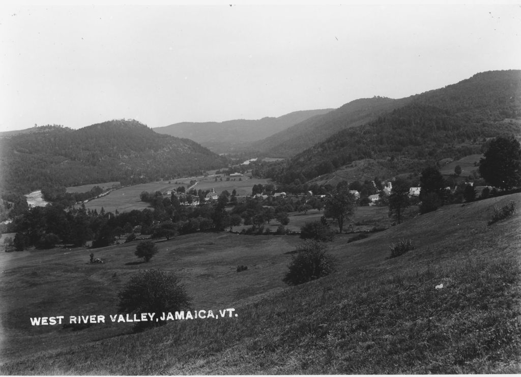 Miniature of West River Valley, Jamaica, Vt.