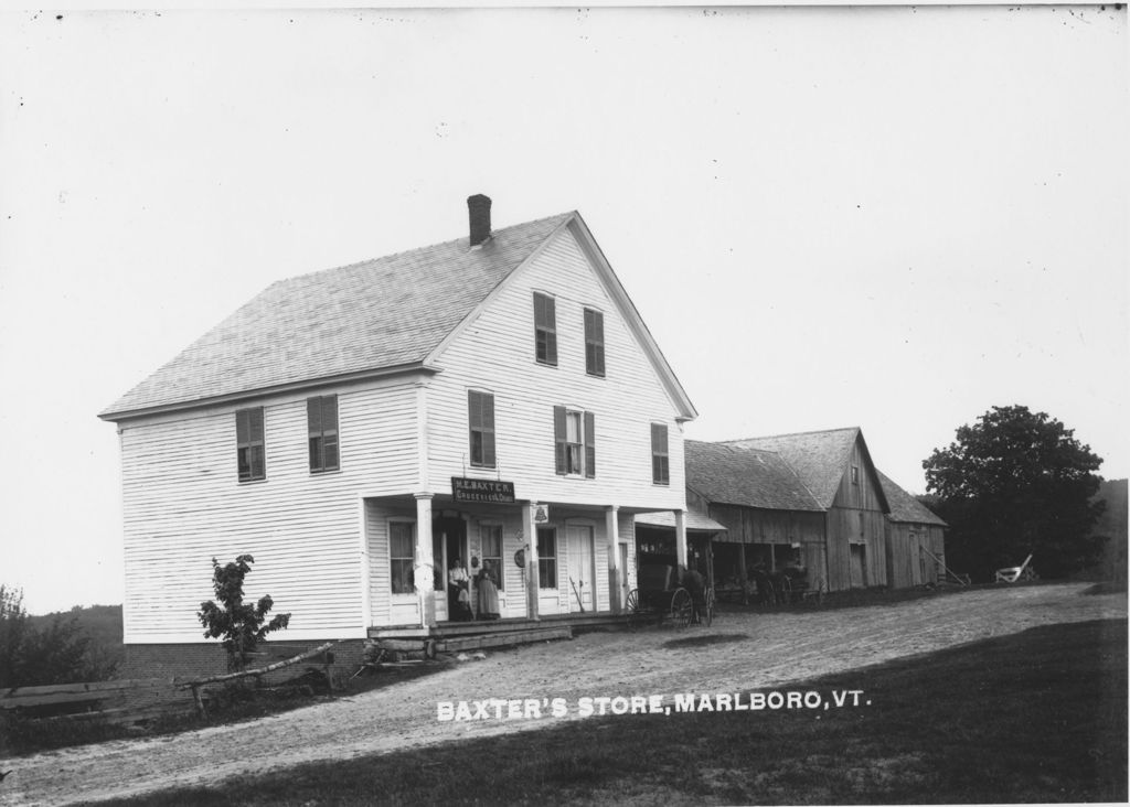 Miniature of Baxter's Store, Marlboro, Vt.