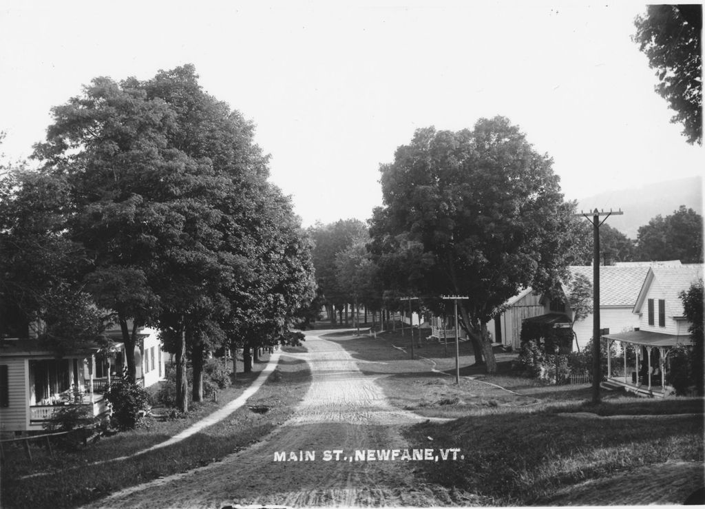 Miniature of Main Street, Newfane, Vt.