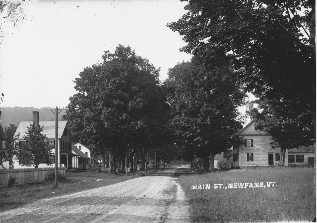 Miniature of Main Street, Newfane, Vt.