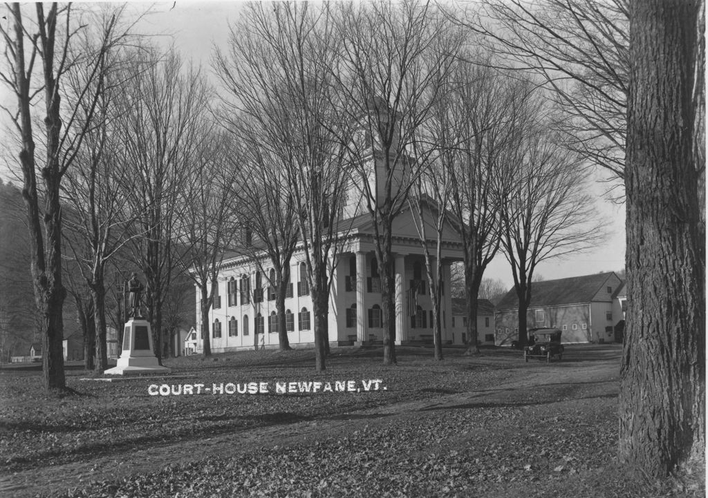 Miniature of Court-House, Newfane, Vt.