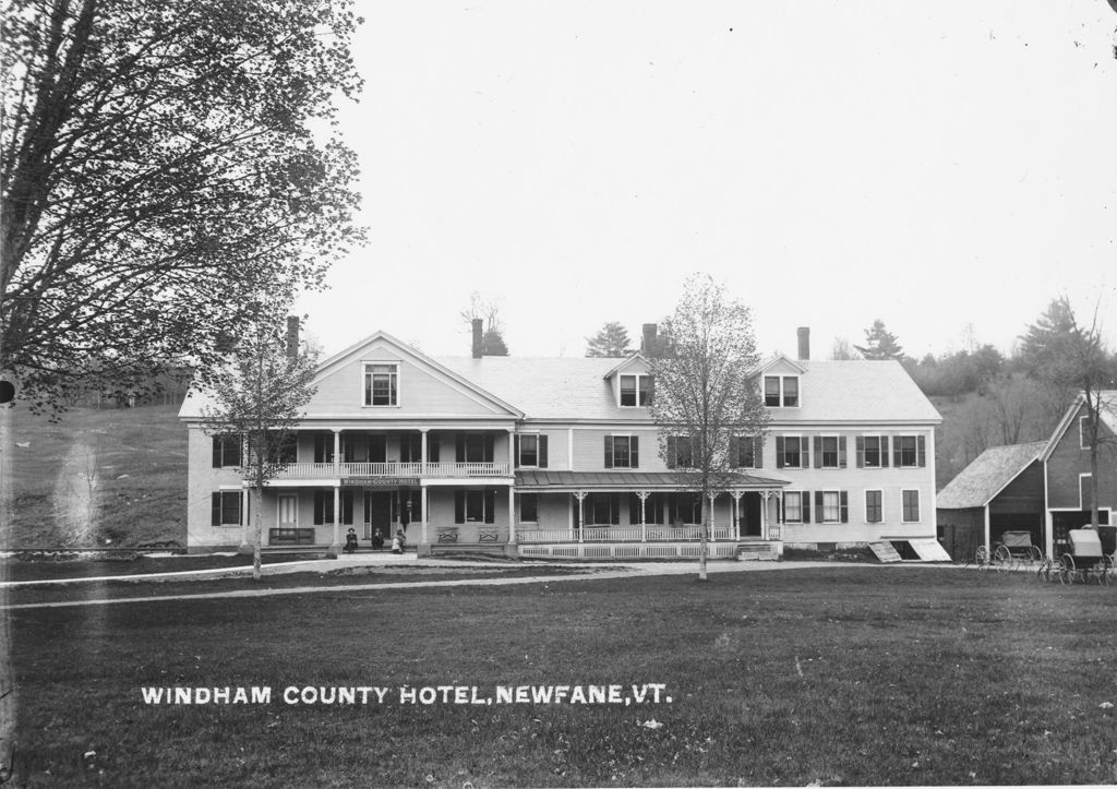 Miniature of Windham County Hotel, Newfane, Vt