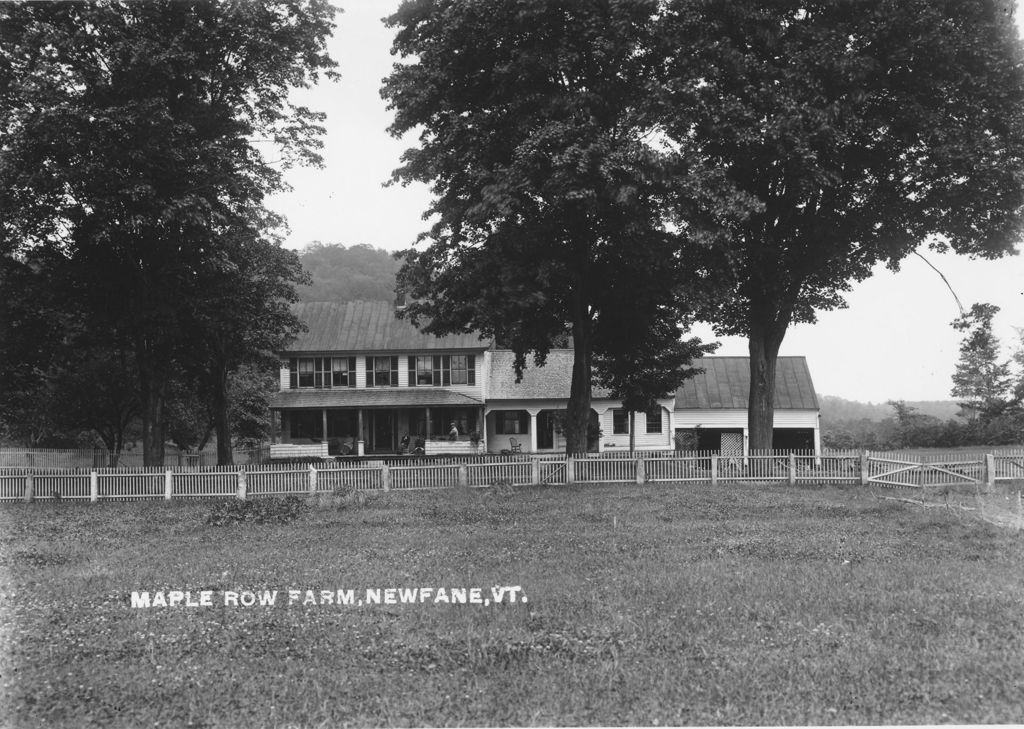 Miniature of Maple Row Farm, Newfane, Vt.