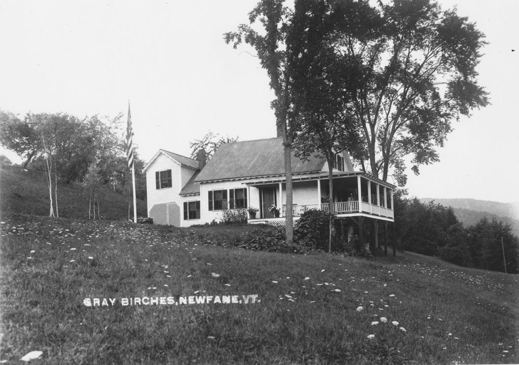 Miniature of Gray Birches, Newfane, Vt.